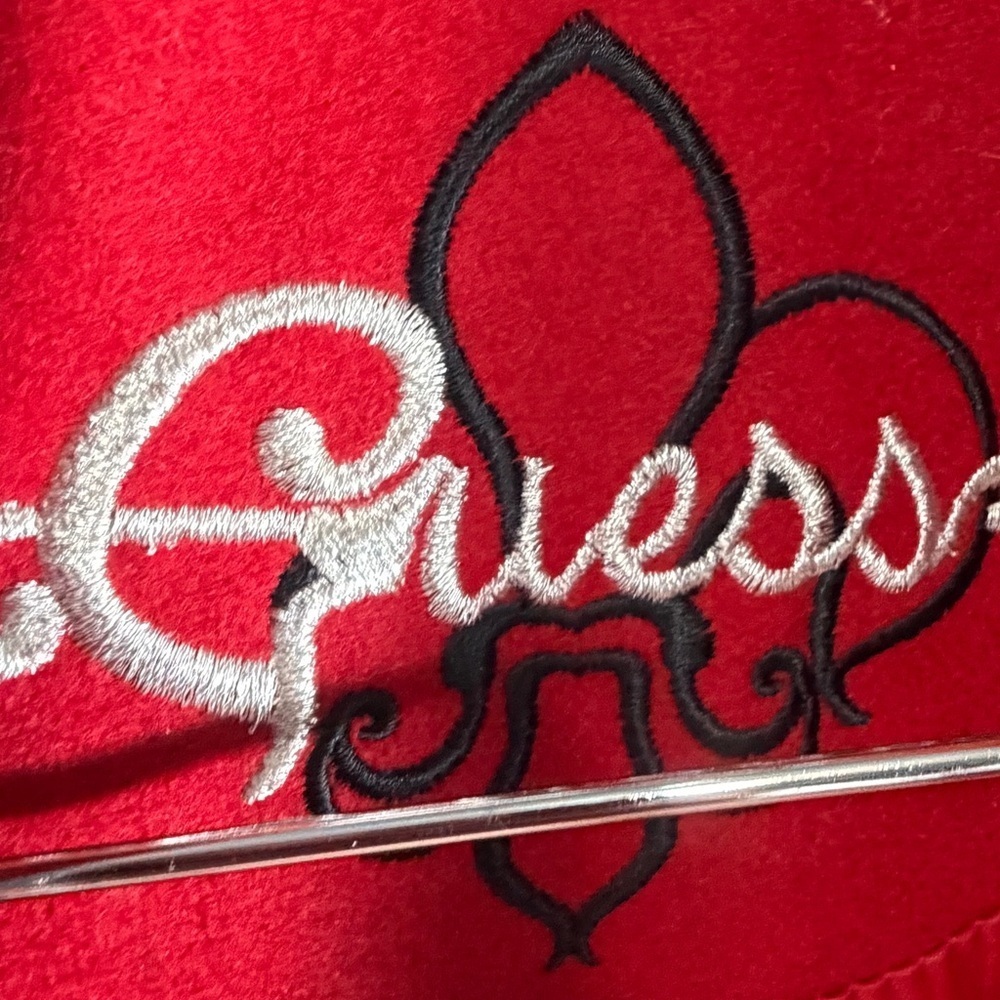 Guess Red Wool Blend Peacoat Jacket Size M cozy chic womens coat jacket - Picture 6 of 10